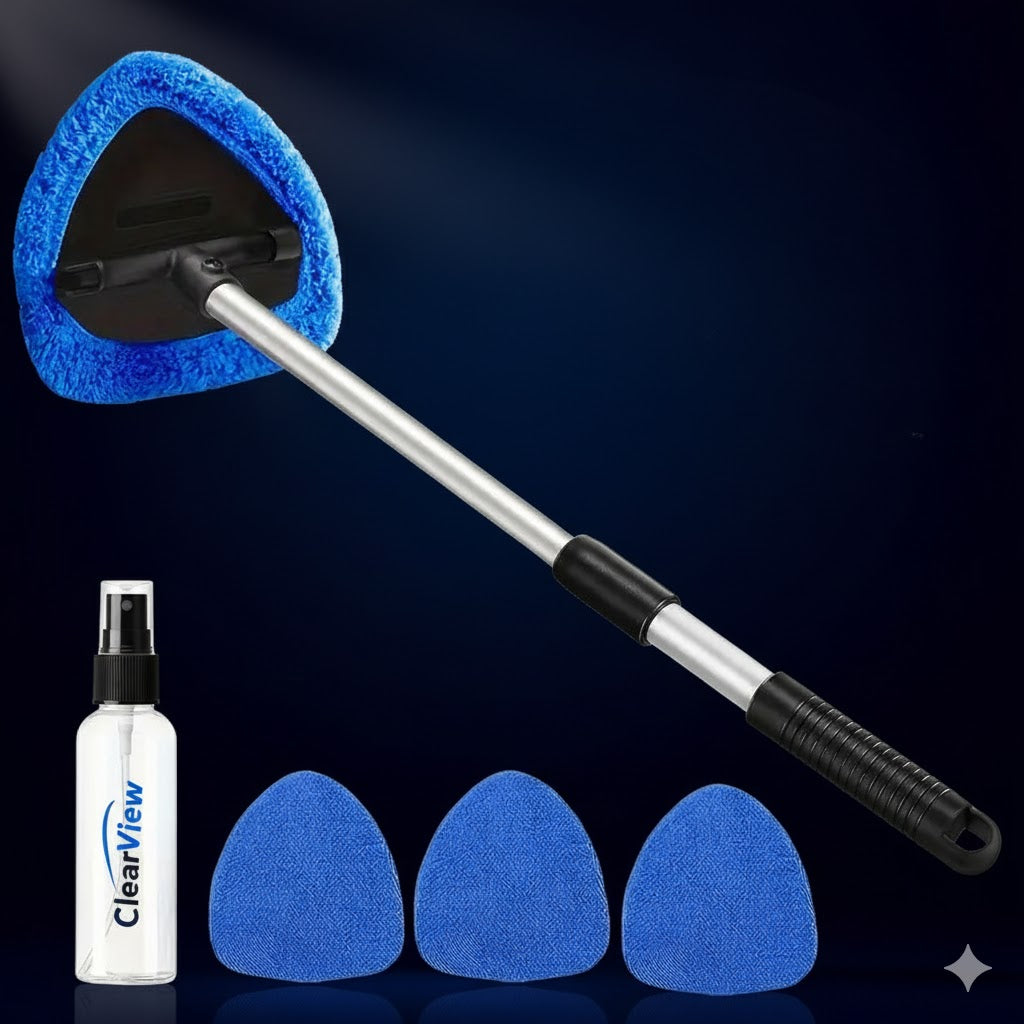 Telescopic Microfiber Car Window Cleaning Brush